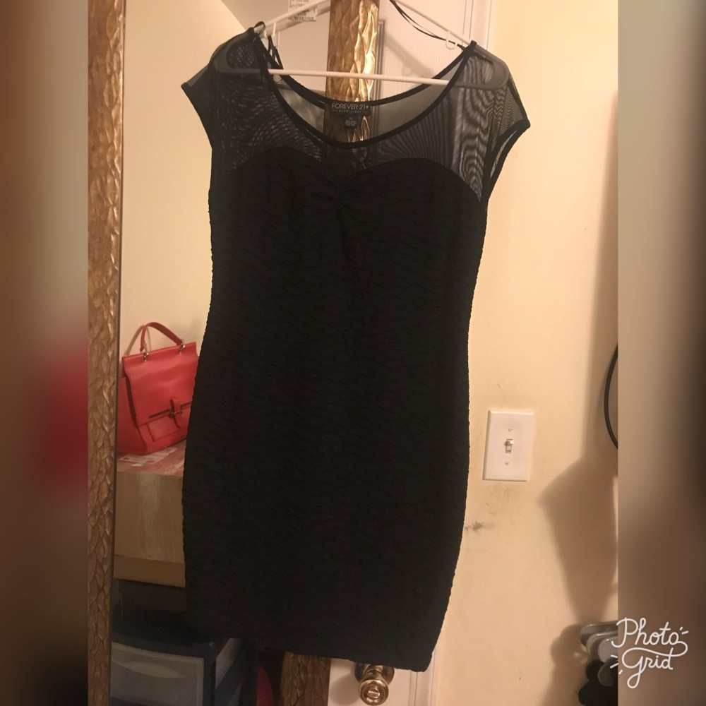 Sexy short dress , sheer